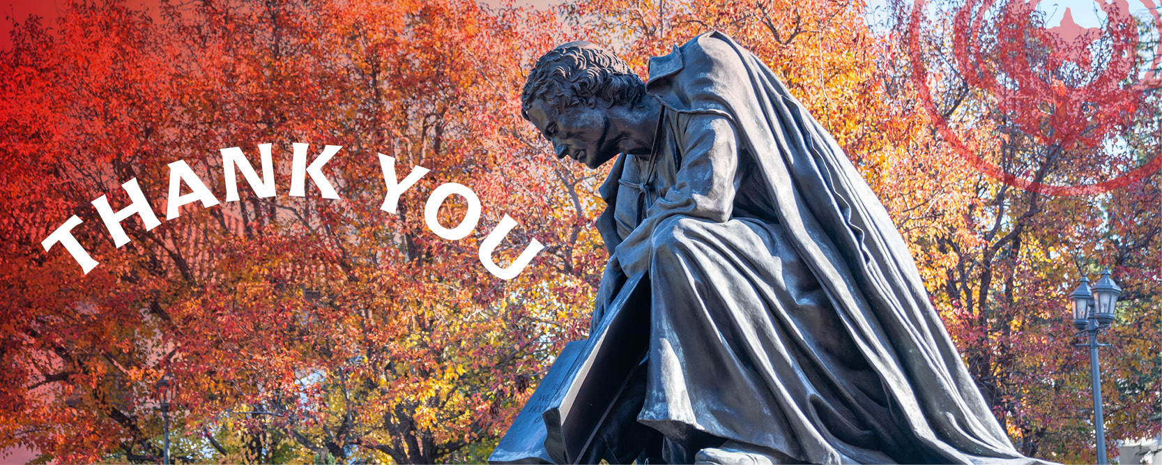 Thank you to all Gaels on this Thanksgiving