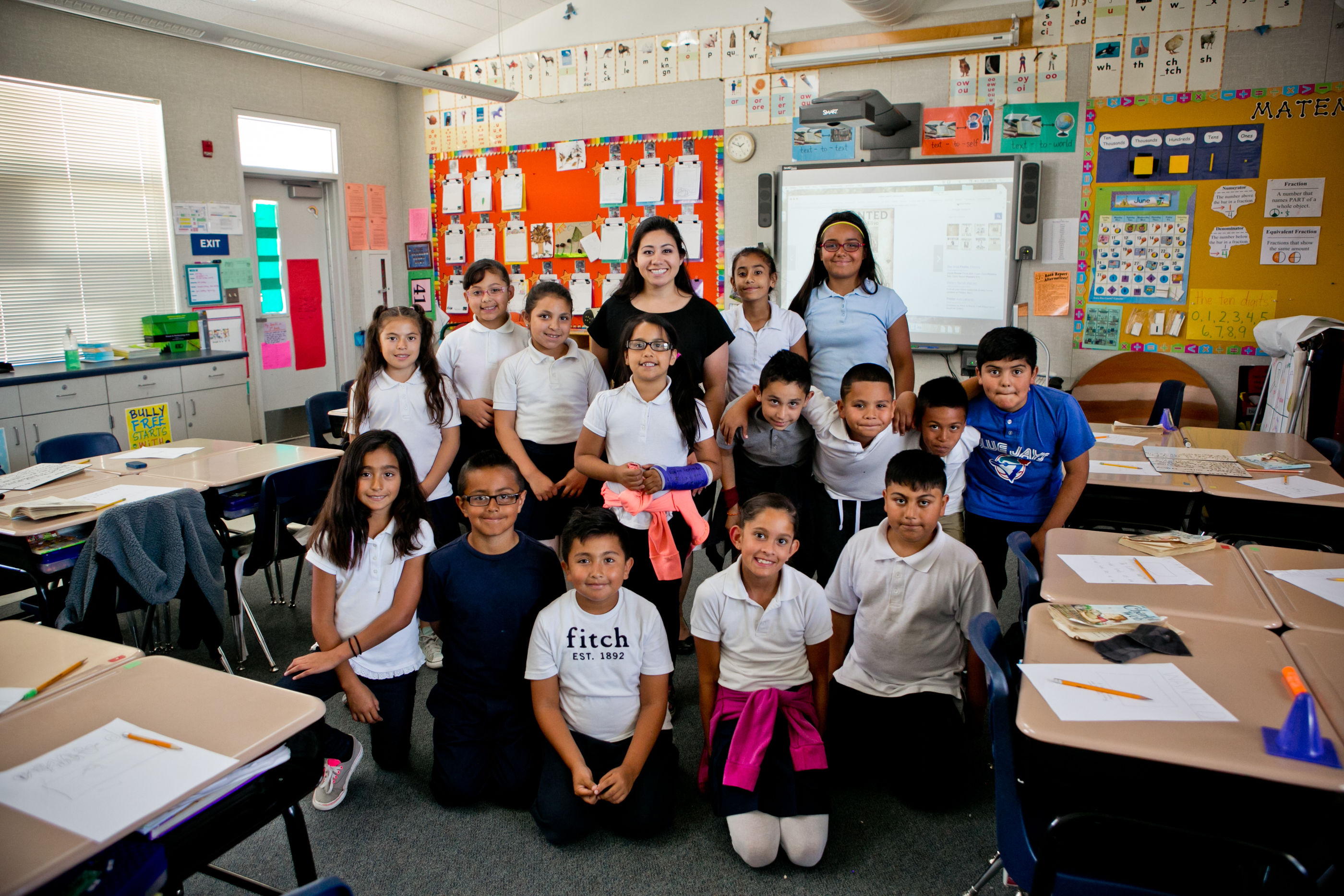 teacher theresa and her classroom