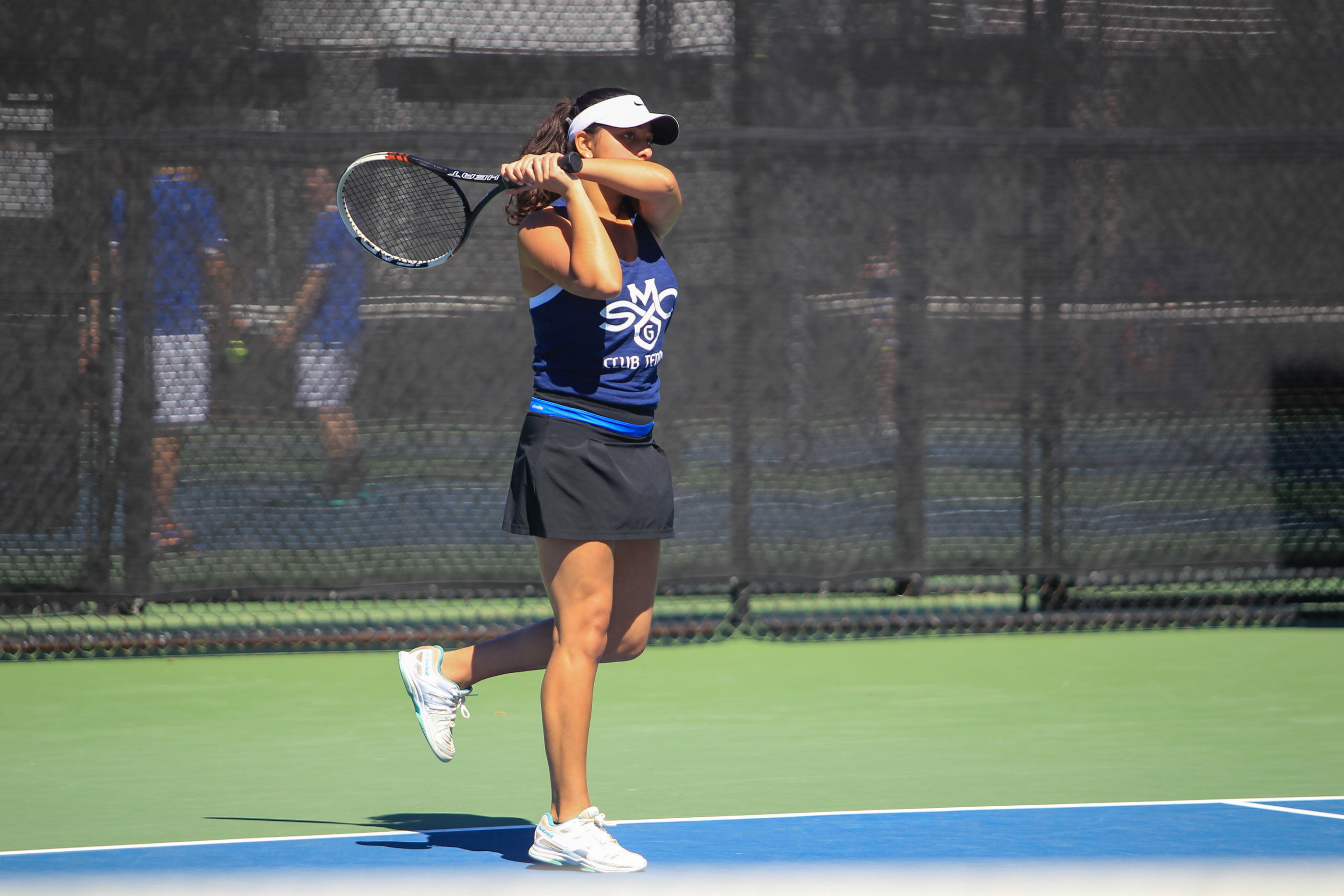 CO-ED TENNIS PHOTO