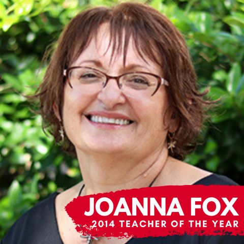 2014 Teacher of the Year Joanna Fox