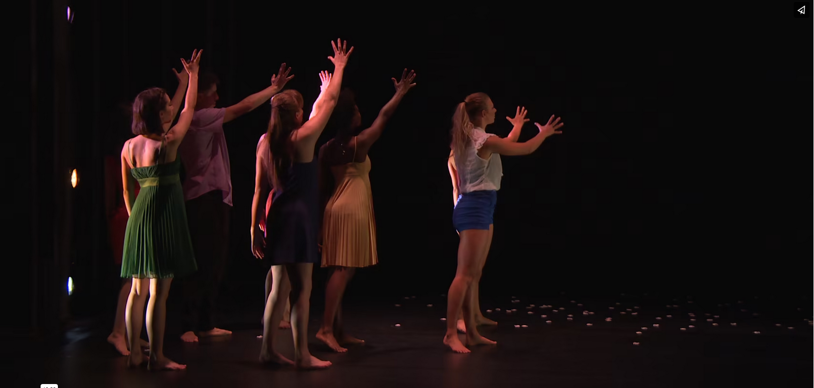 Dancers on stage
