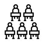 Graphic of students at desks