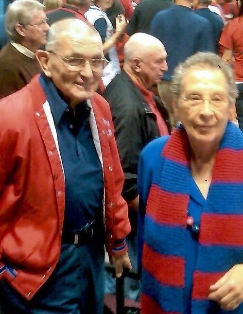 Frank and Anne Baumann at the WCC Championship in 2012