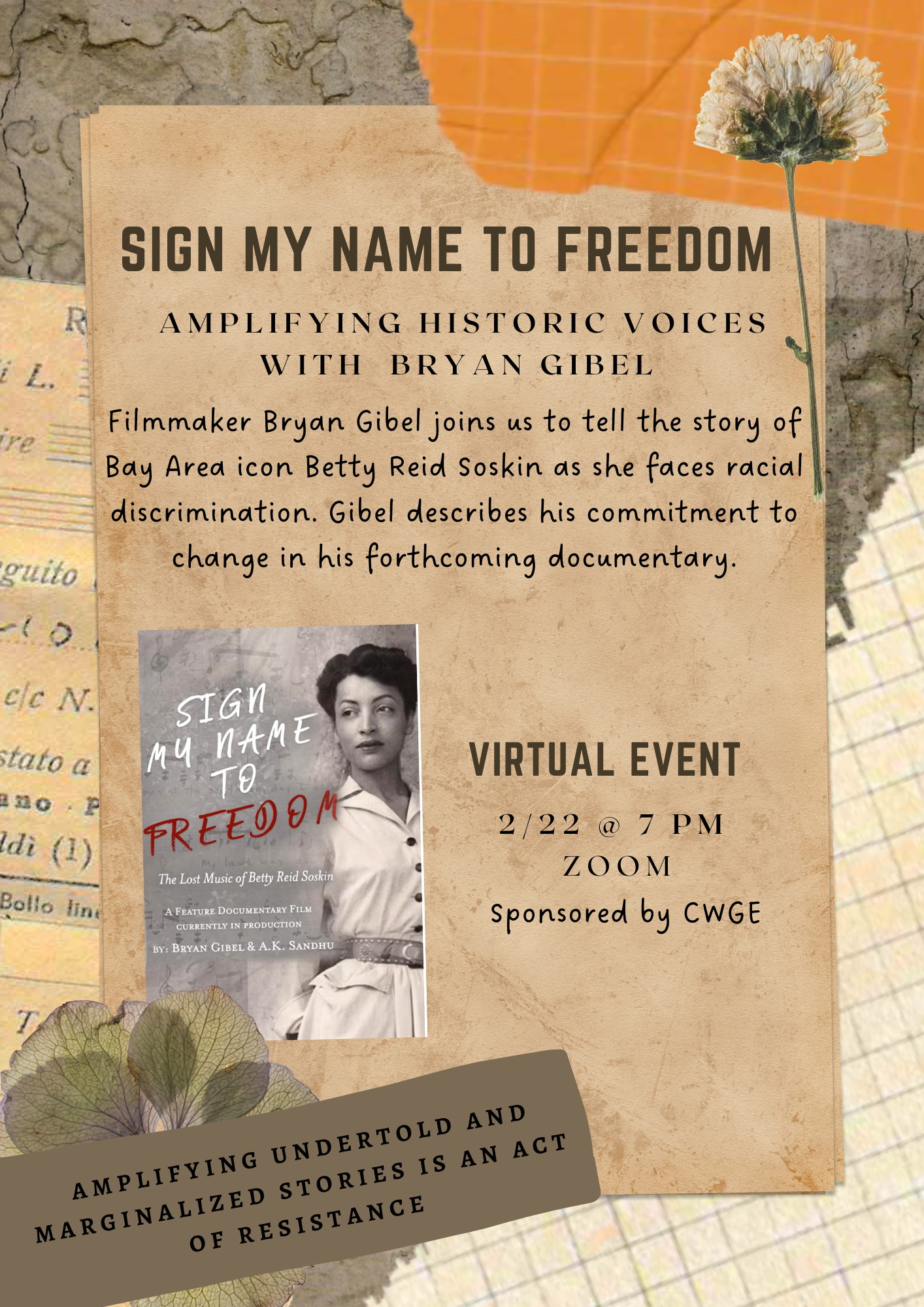Sign My Name to Freedom