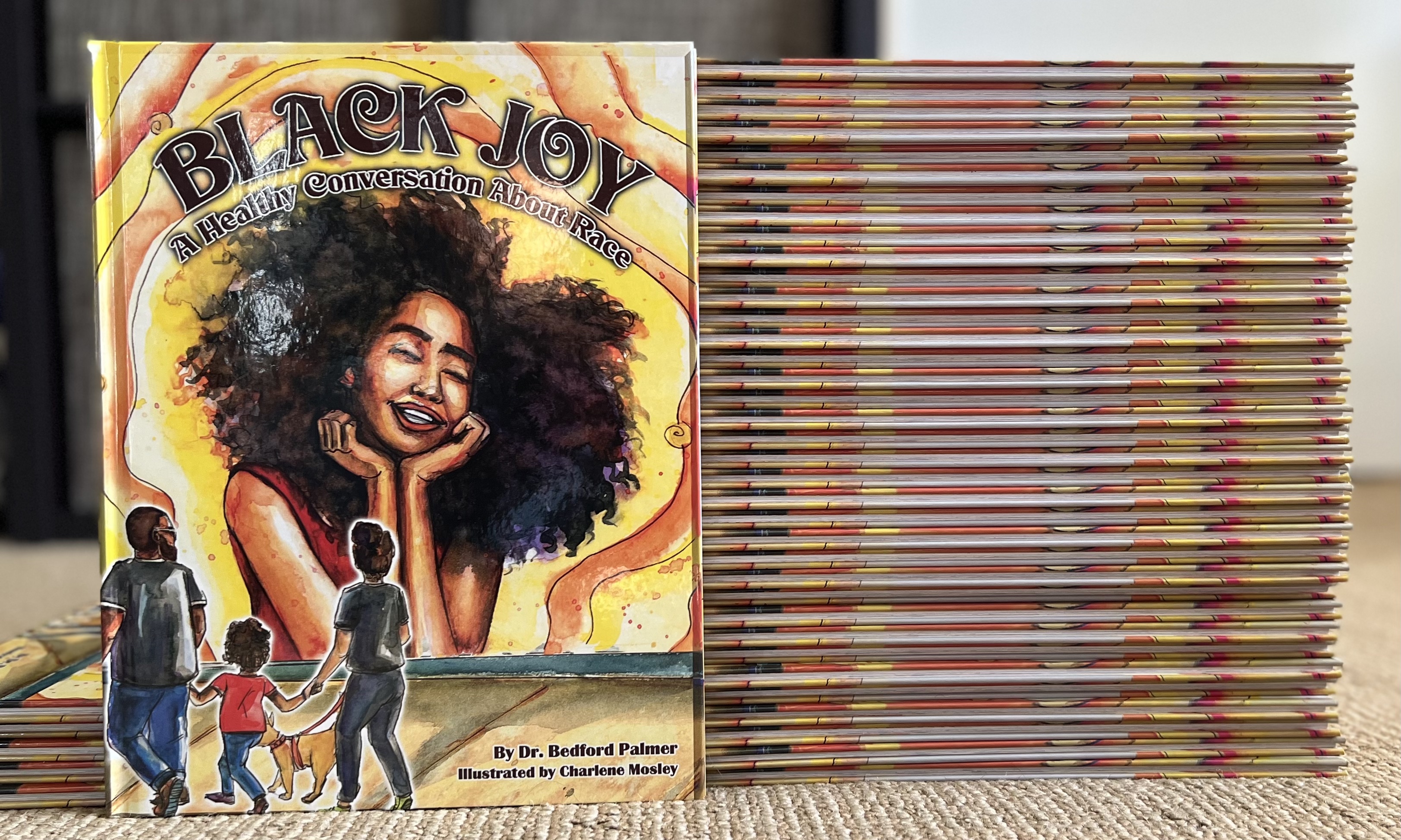The cover of Bedford Palmer II's book, Black Joy, is shown