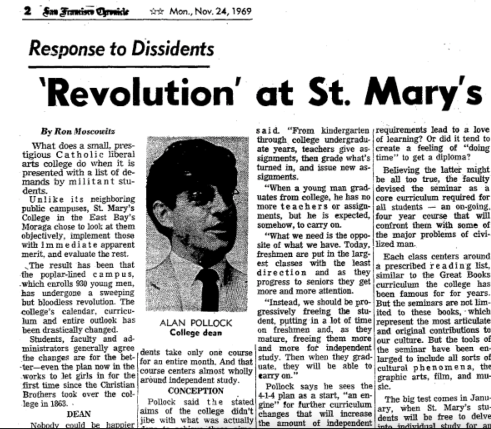 Sf Chronicle Jan Term 1969