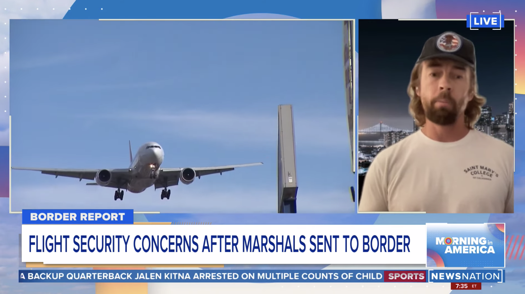 Clay Biles speaks with NewsNation on Flight Security