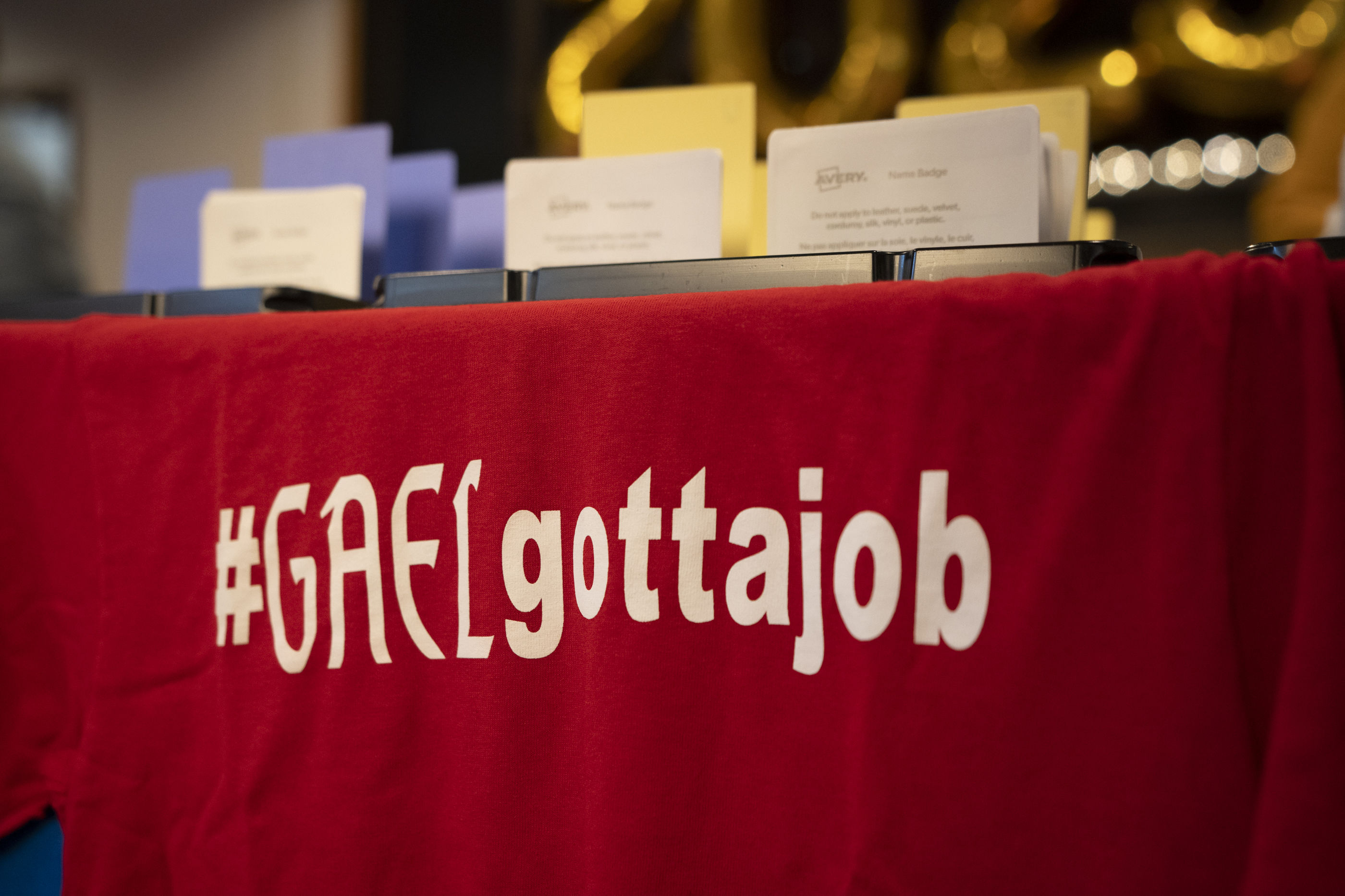Career Fair Banner #Gaelgottajob
