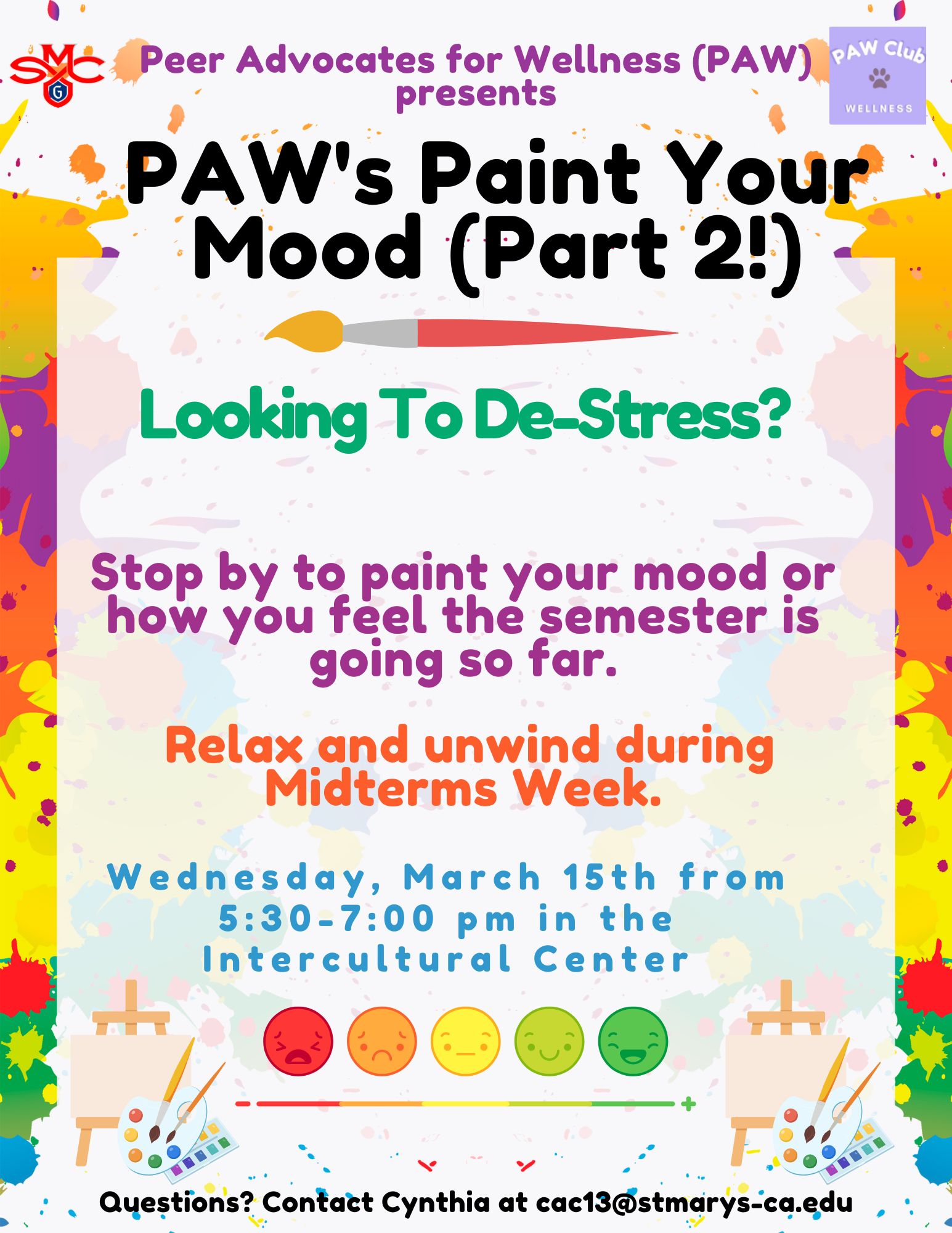 Paint your mood flyer