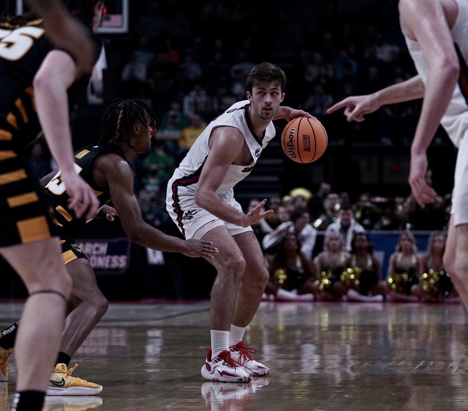 Basketball player Augustas Marciulionis at NCAA Tournament March 17, 2023