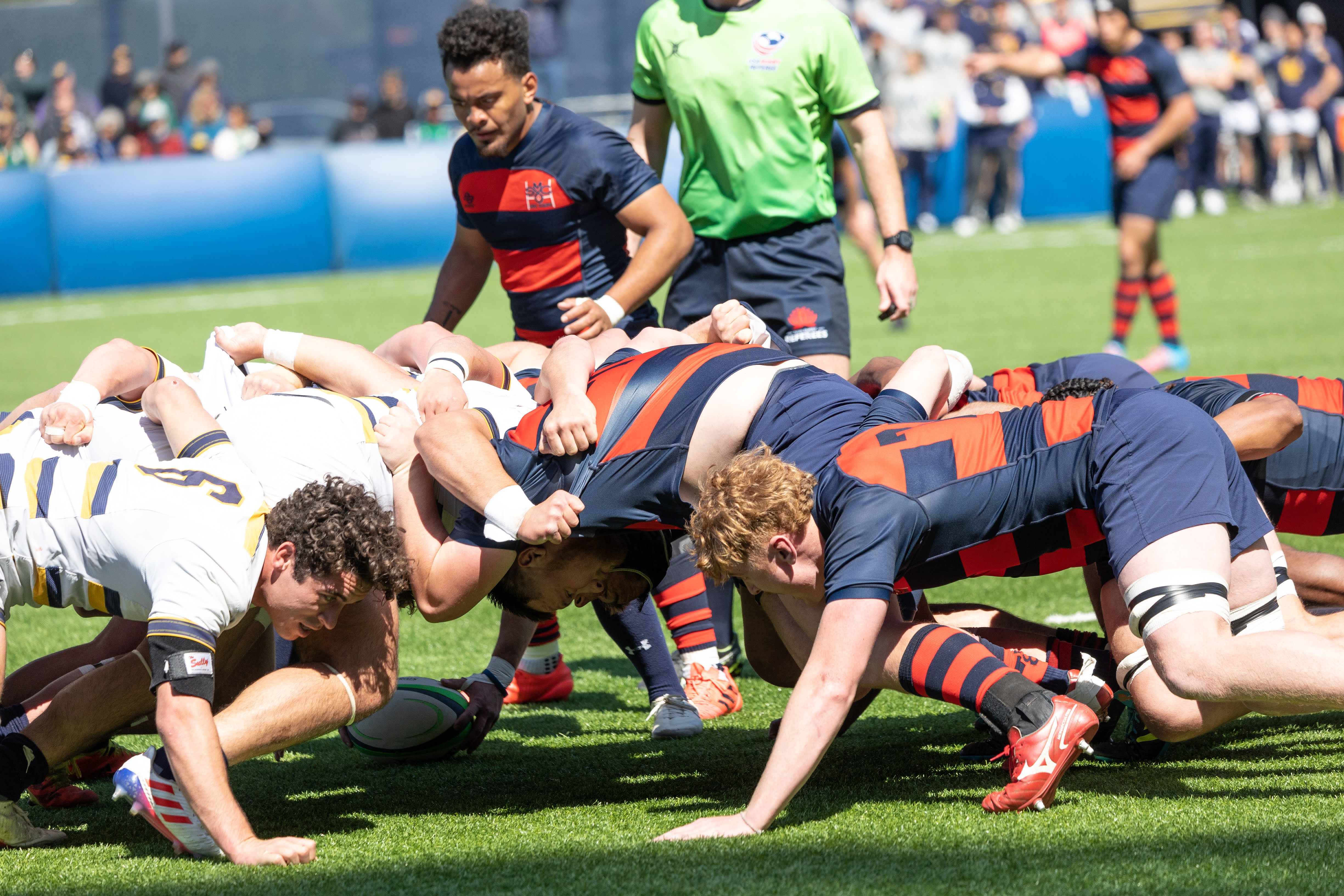 Men's Rugby Scrum