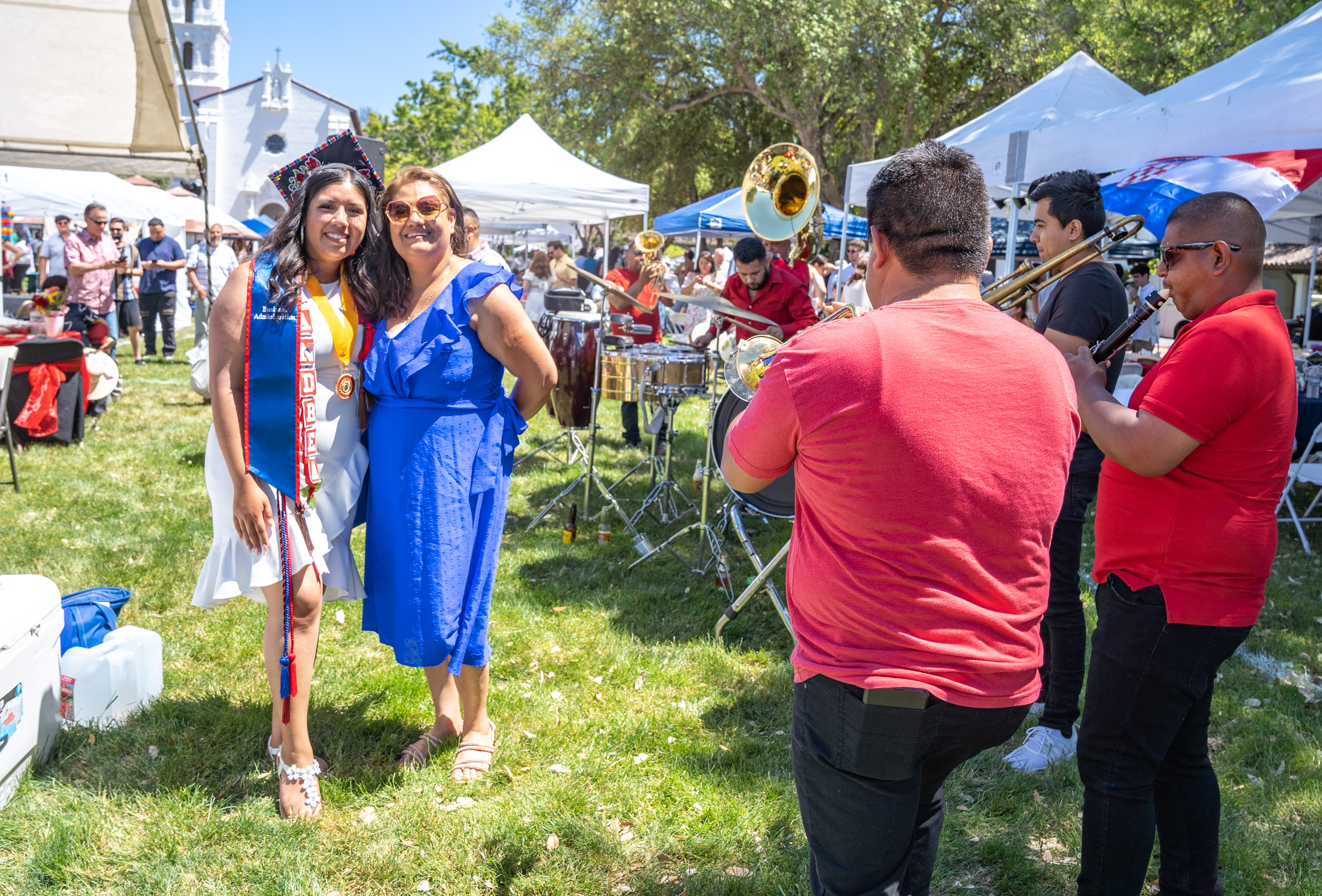 Grad Grounds at Commencement