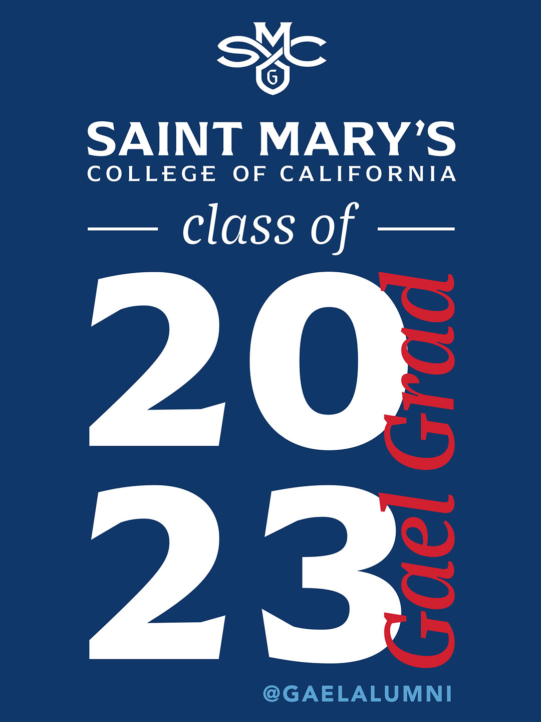 Saint Mary's College of California class of 2023 Gael Grad