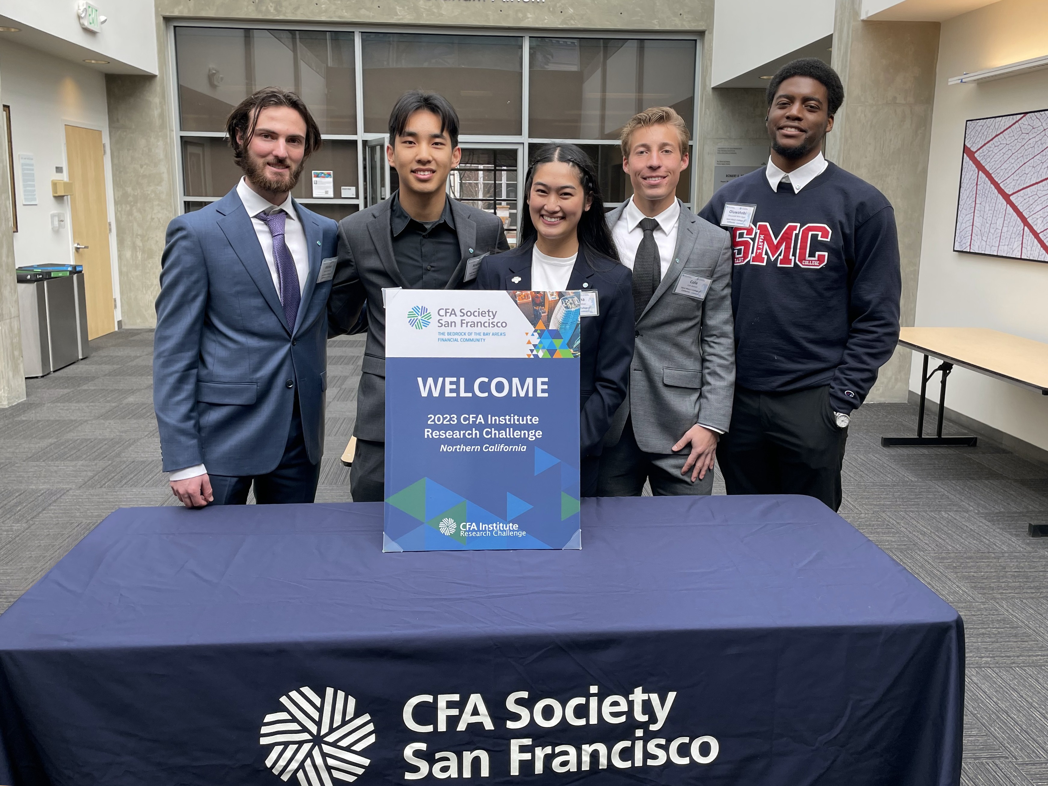 finance minor cfa challenge saint mary's students
