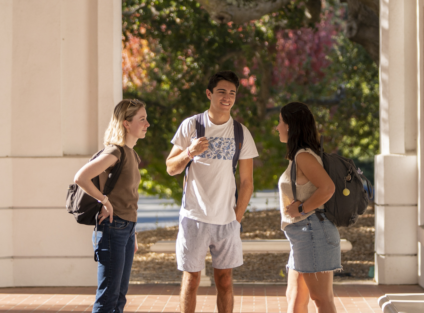 Saint Mary's Blockchain Minor Students on Campus