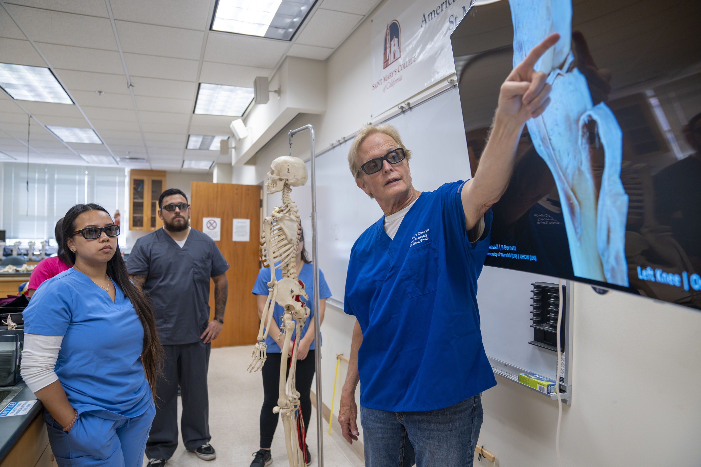 Prof. Greg Smith and students