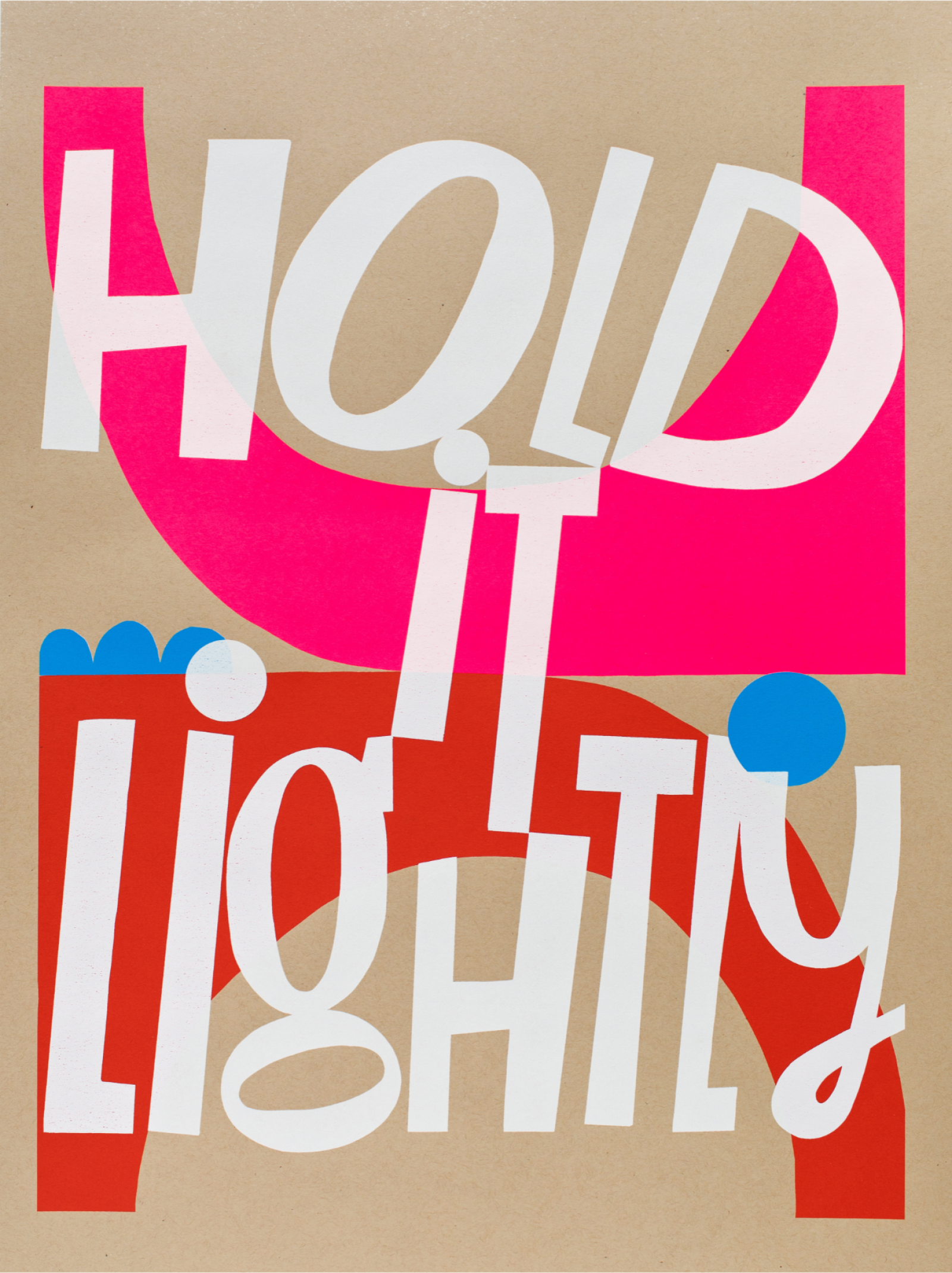 Hold It Lightly by Lisa Congdon