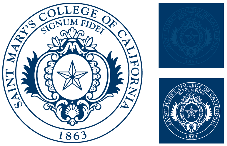 Saint Mary's College 1863 seal
