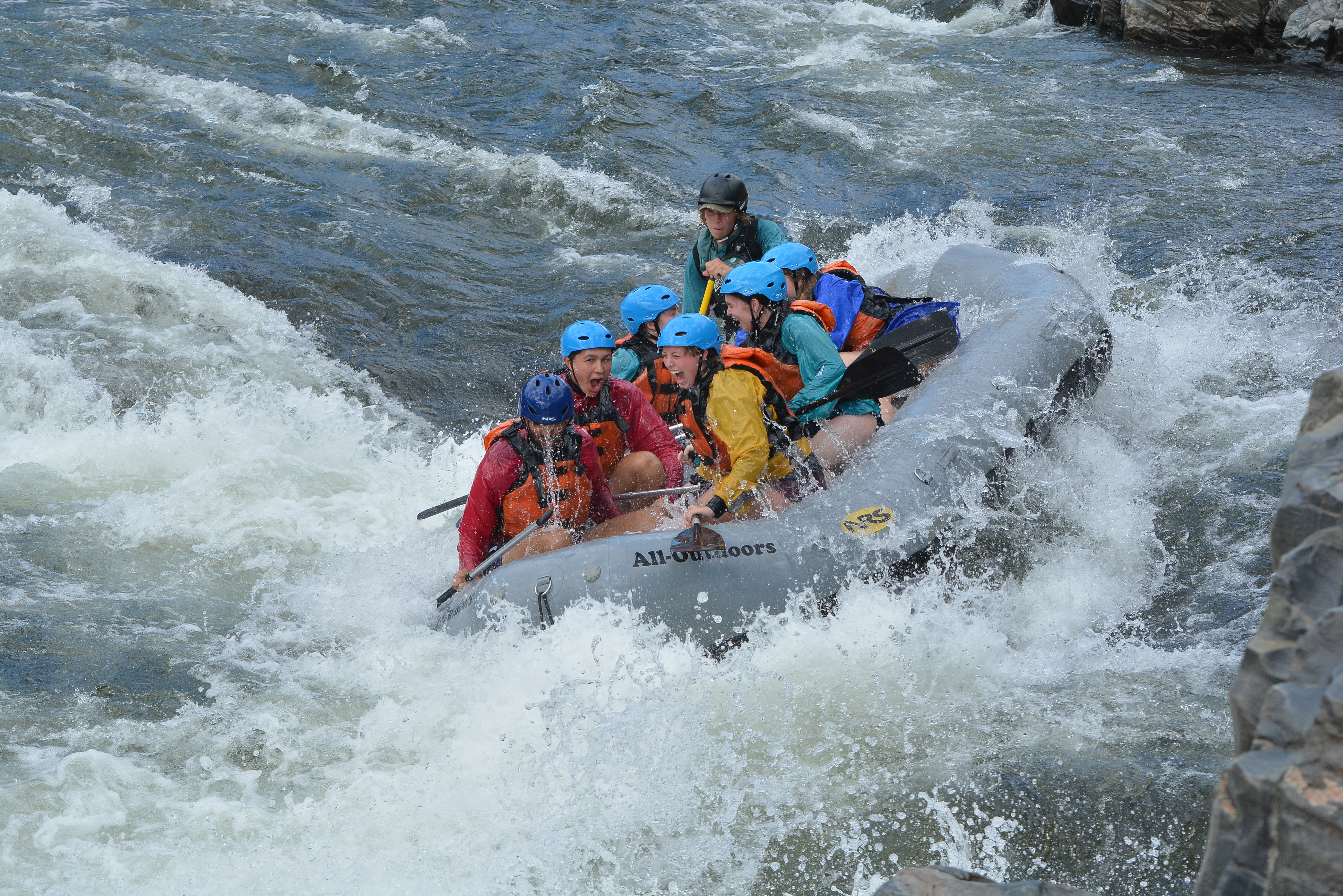 White water rafting