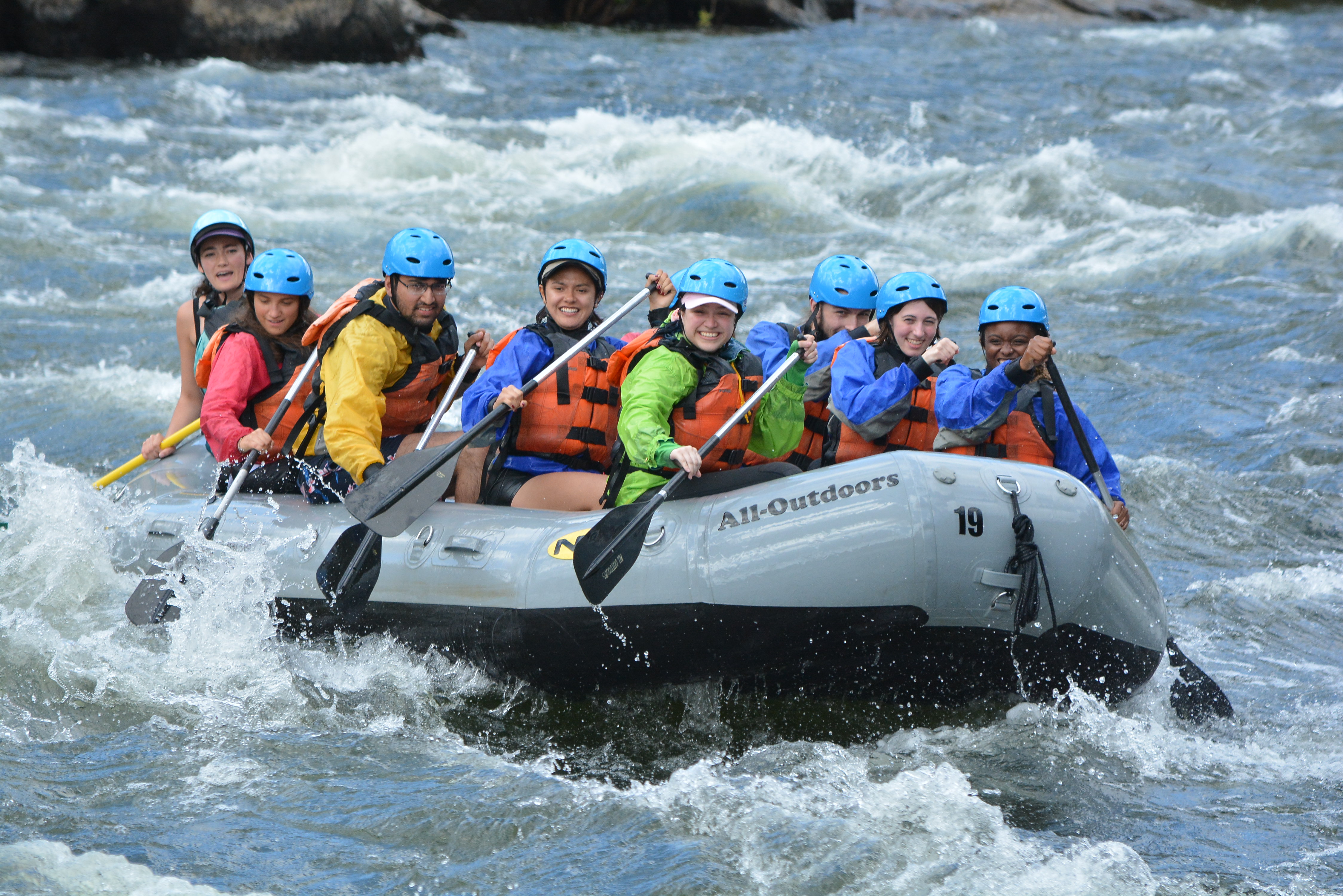 White water rafting