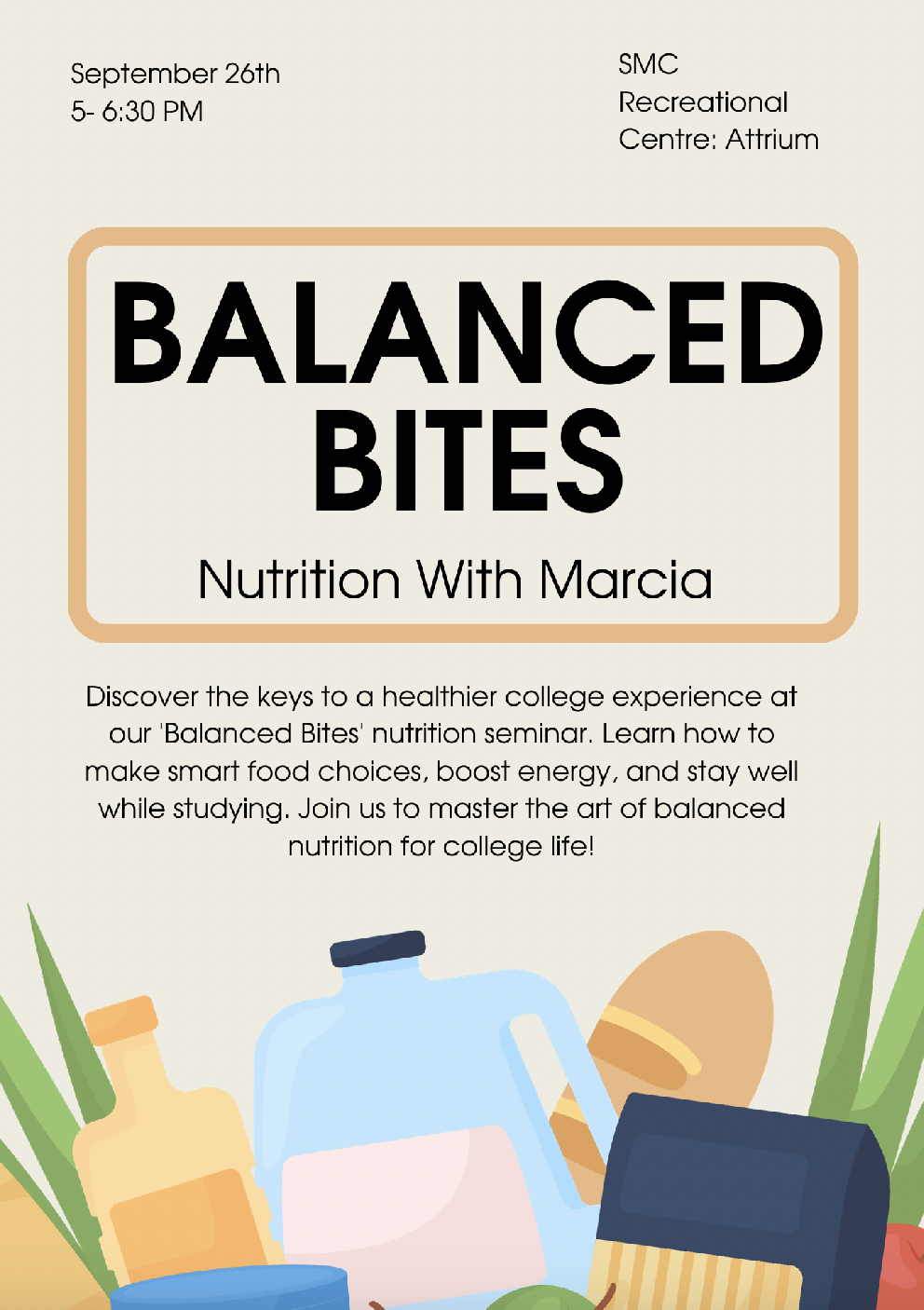 Balanced Bites - Nutritional Workshop