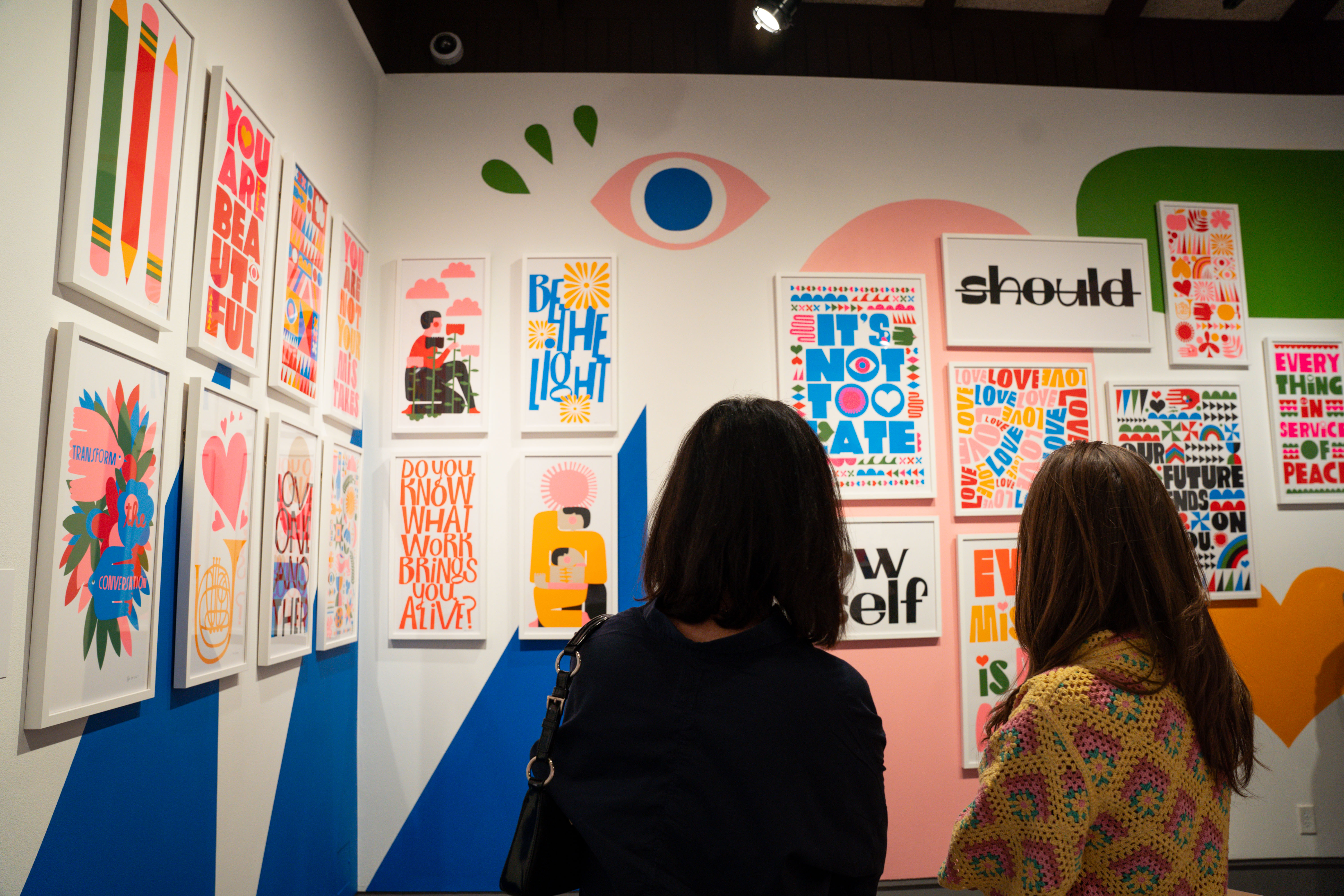 Viewing Lisa Congdon's collection, "Hold it Lightly."