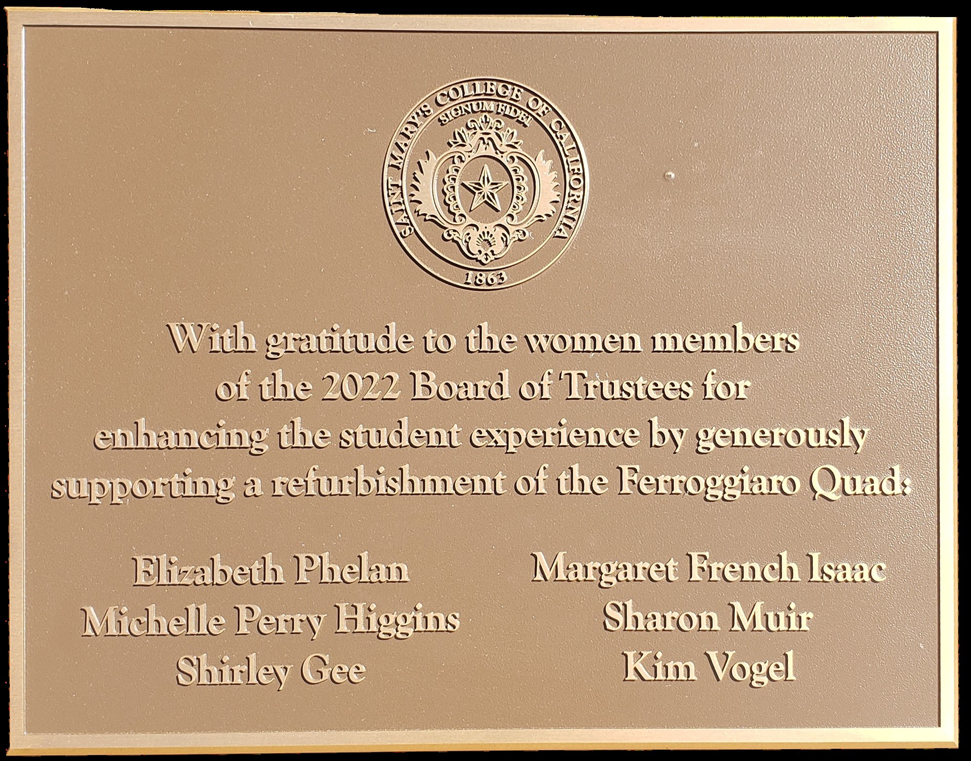 Ferroggiaro Quad plaque