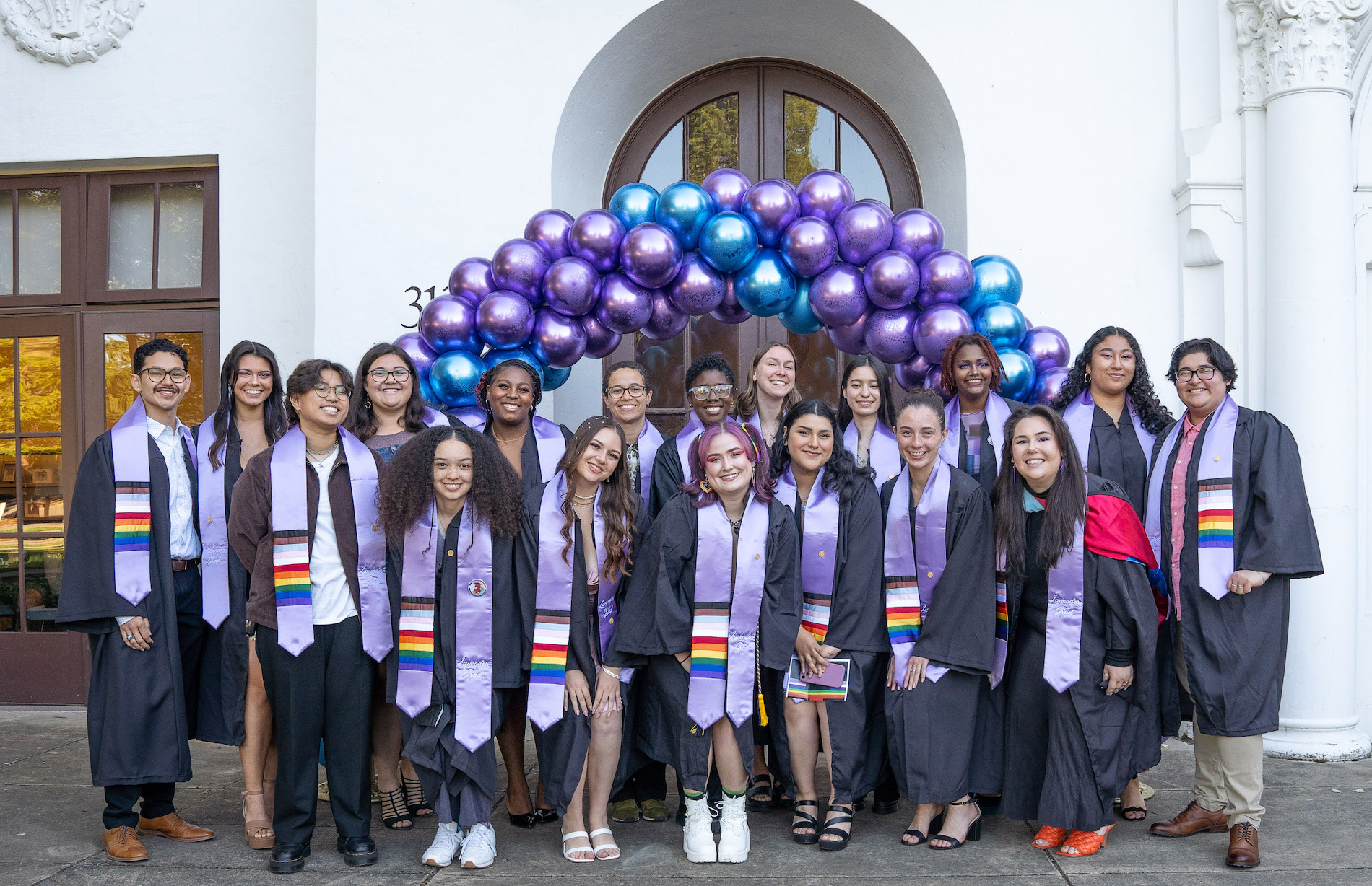 Lavender Graduation Celebration 2023 group photo