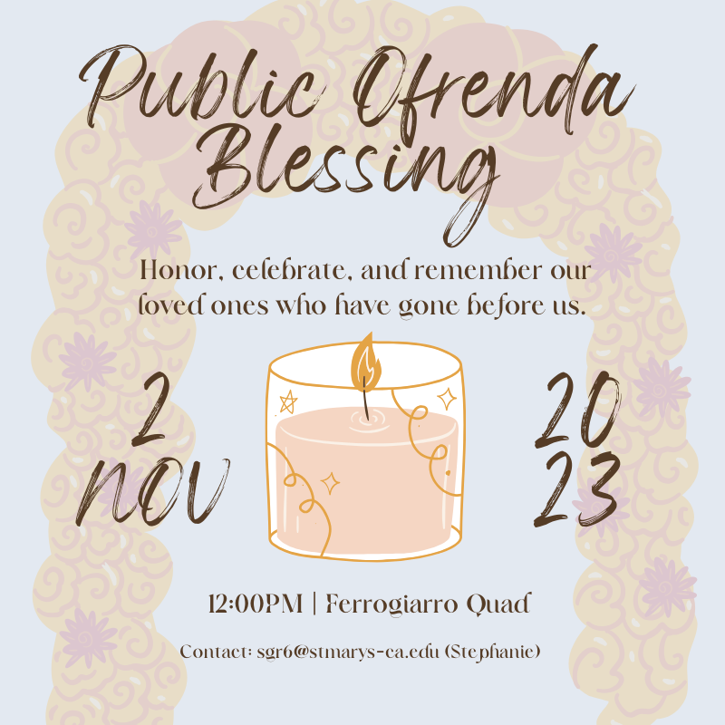 Public Ofrenda Blessing | Nov. 2, 2023