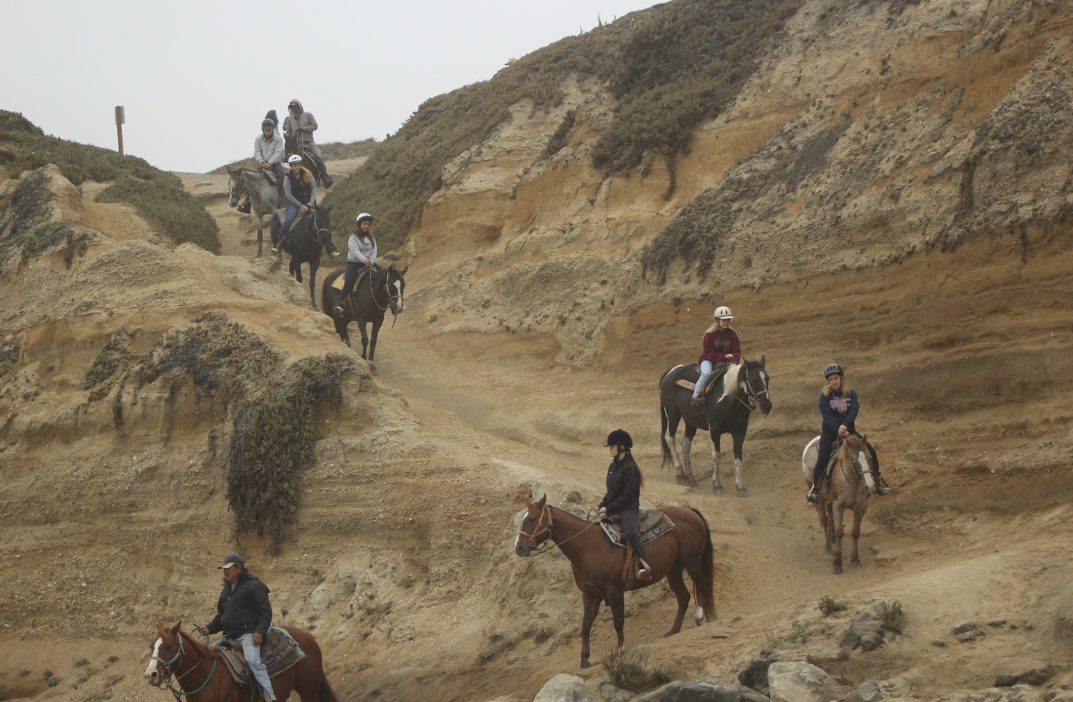 Horseback Riding at Half Moon Bay