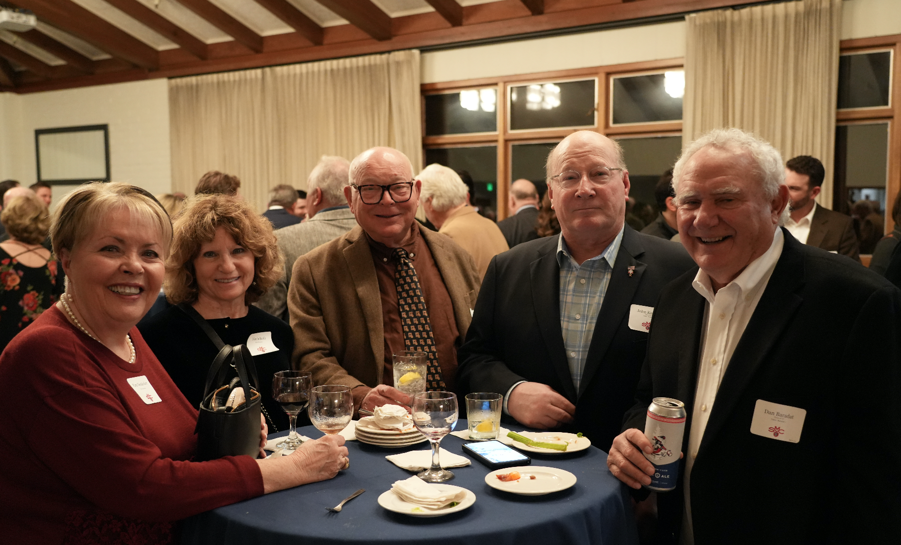 Dinner Guests at Pat Vincent Dinner