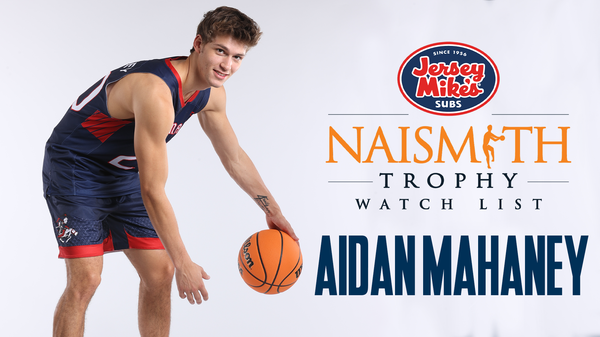 Naismith Tropy Watchlist Aidan Mahaney
