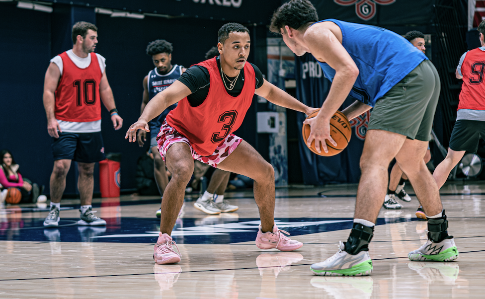 intramural basketball game