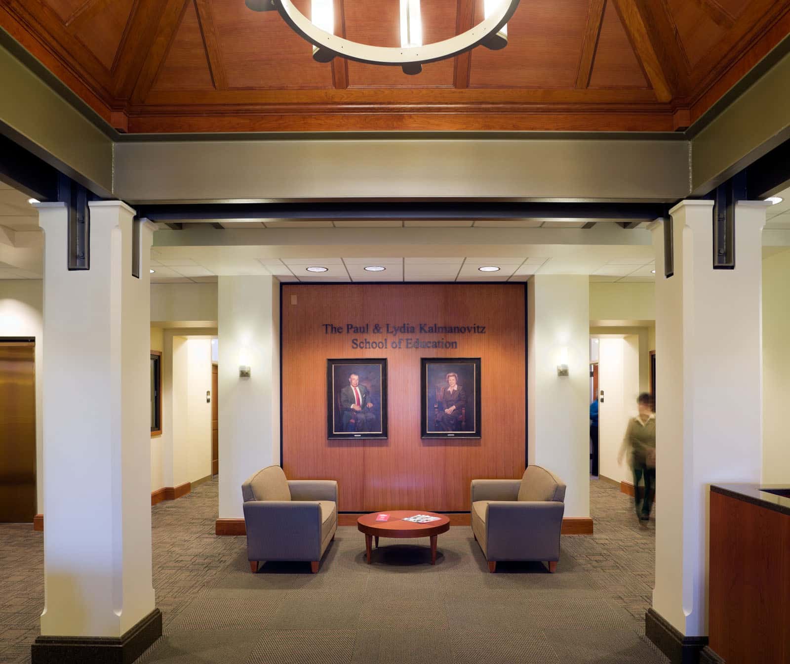 The lobby on 2nd floor FAH