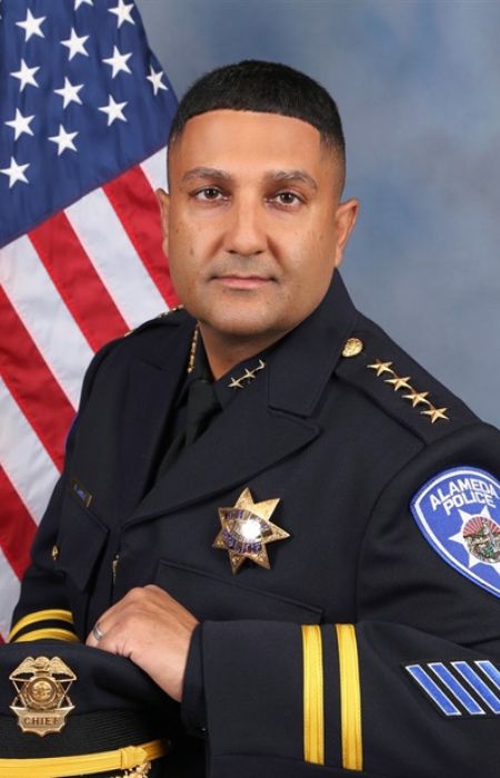 Nishant Joshi in Alameda police uniform