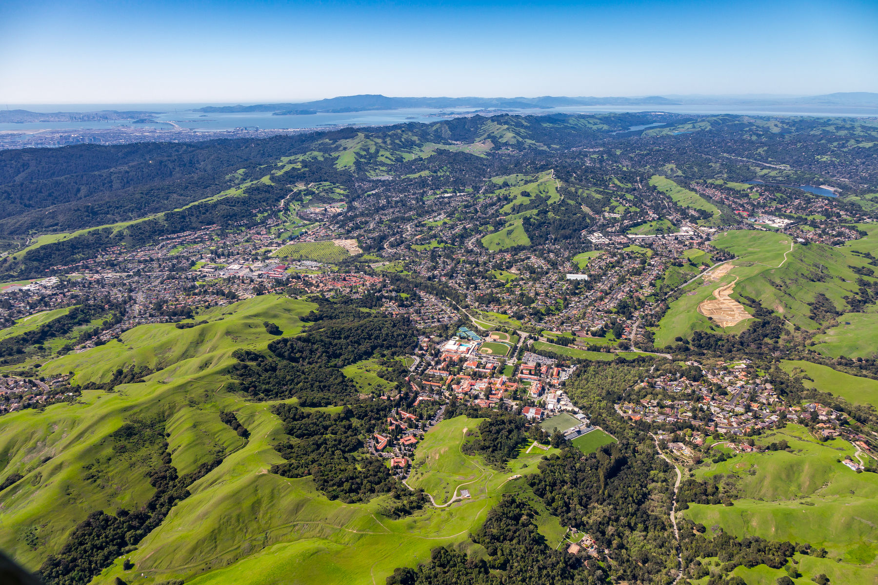 scenic shot from SMC campus