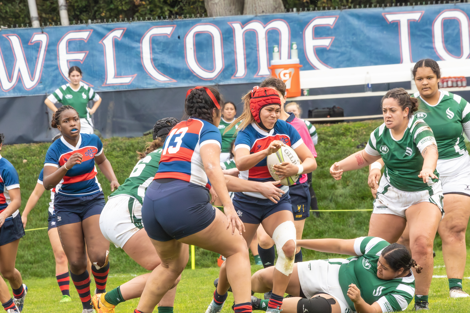 Women's Rugby game against Sacramento State