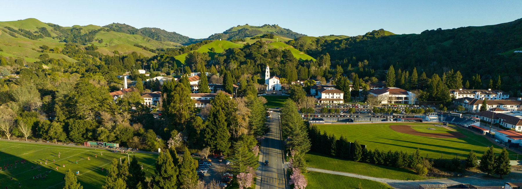 Saint Mary's College Aerial view