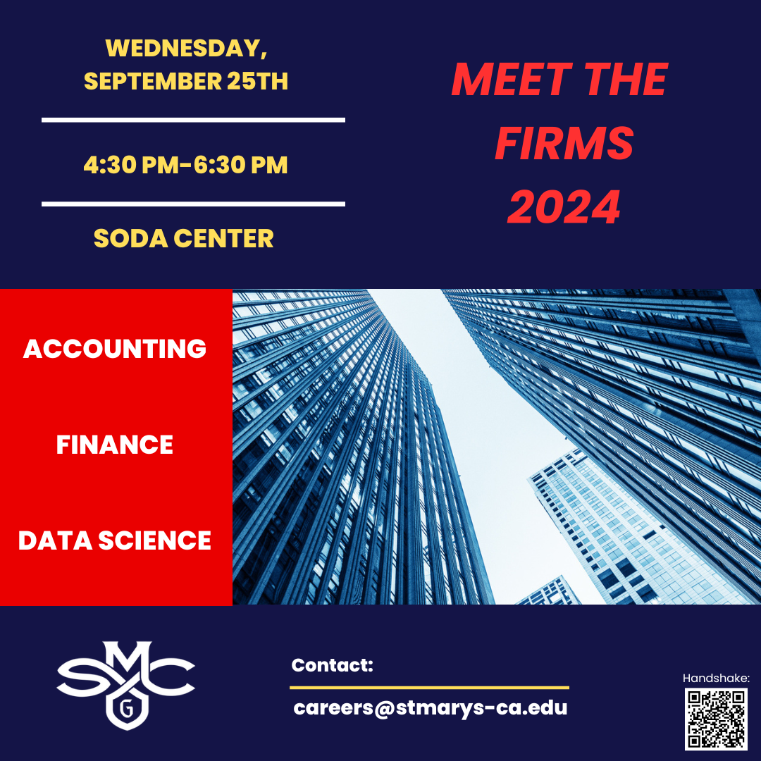 Meet The Firms 2024: Wednesday, 4:30 - 6:30PM