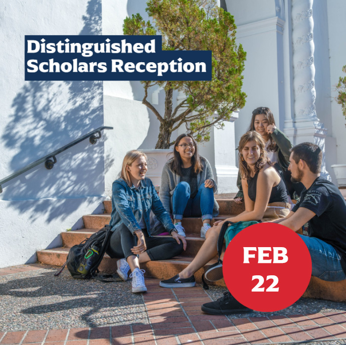 students on steps