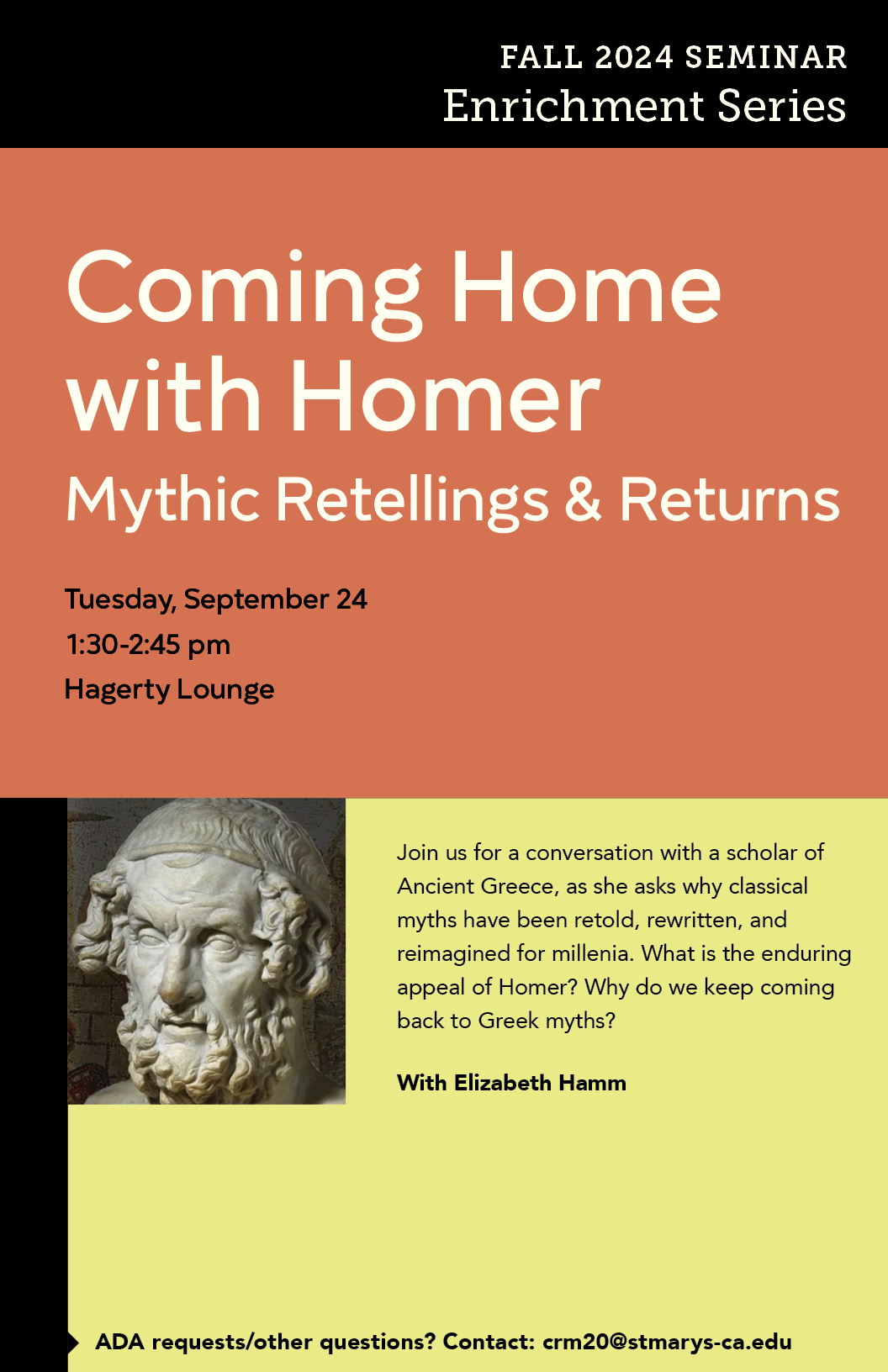 Coming Home with Homer Flyer