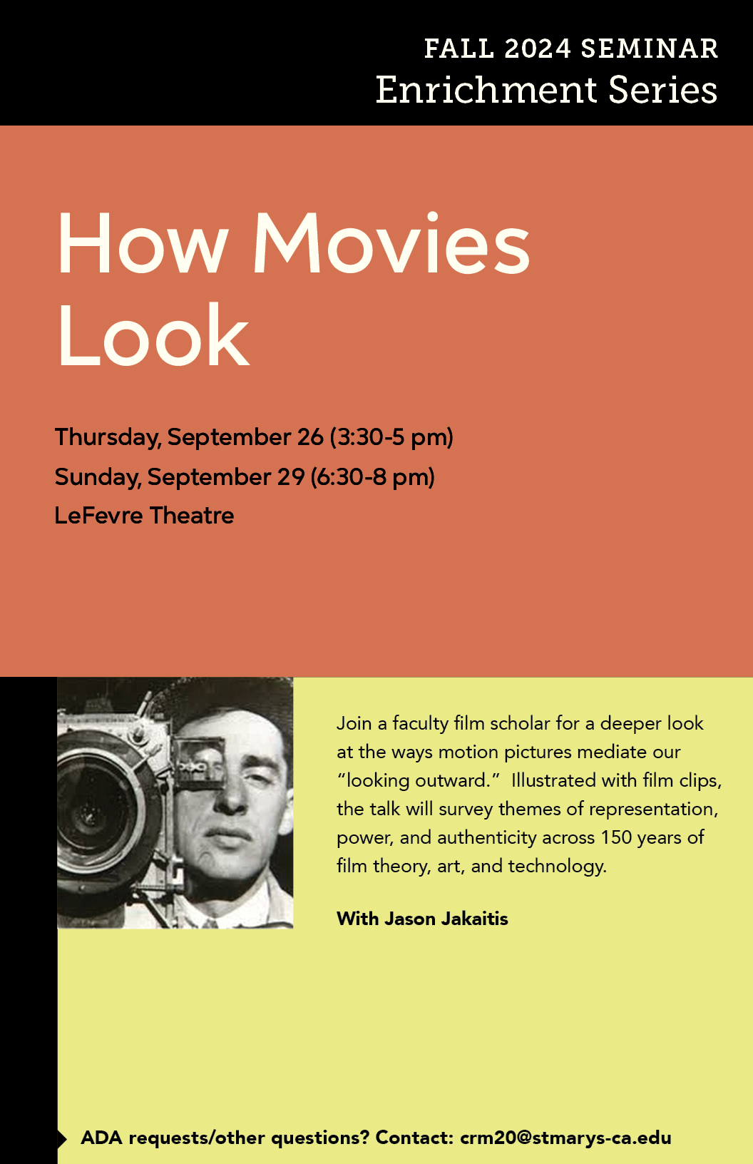 How Movies Look Flyer