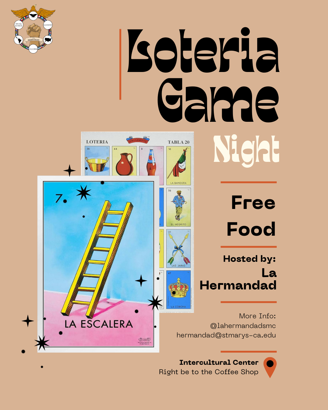 Loteria Game Night Poster