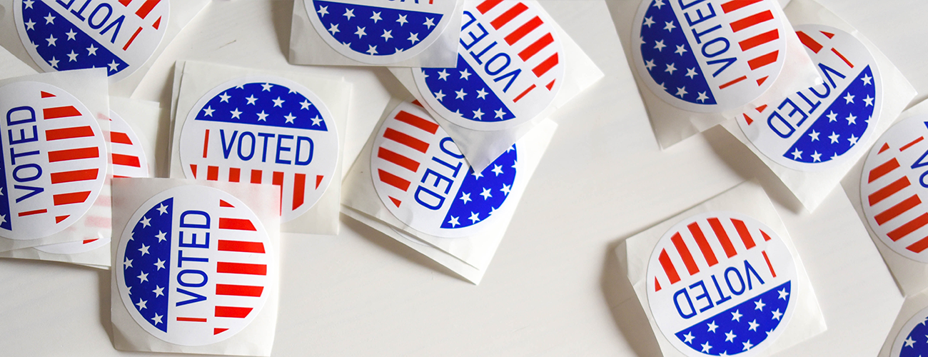 I Voted banner