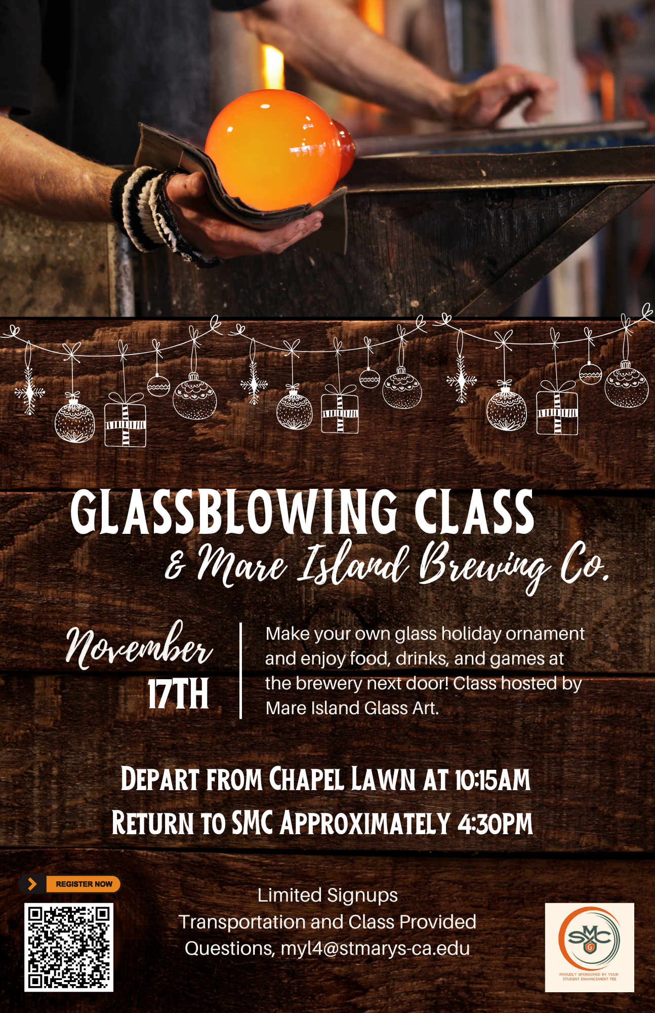 Glassblowing Class