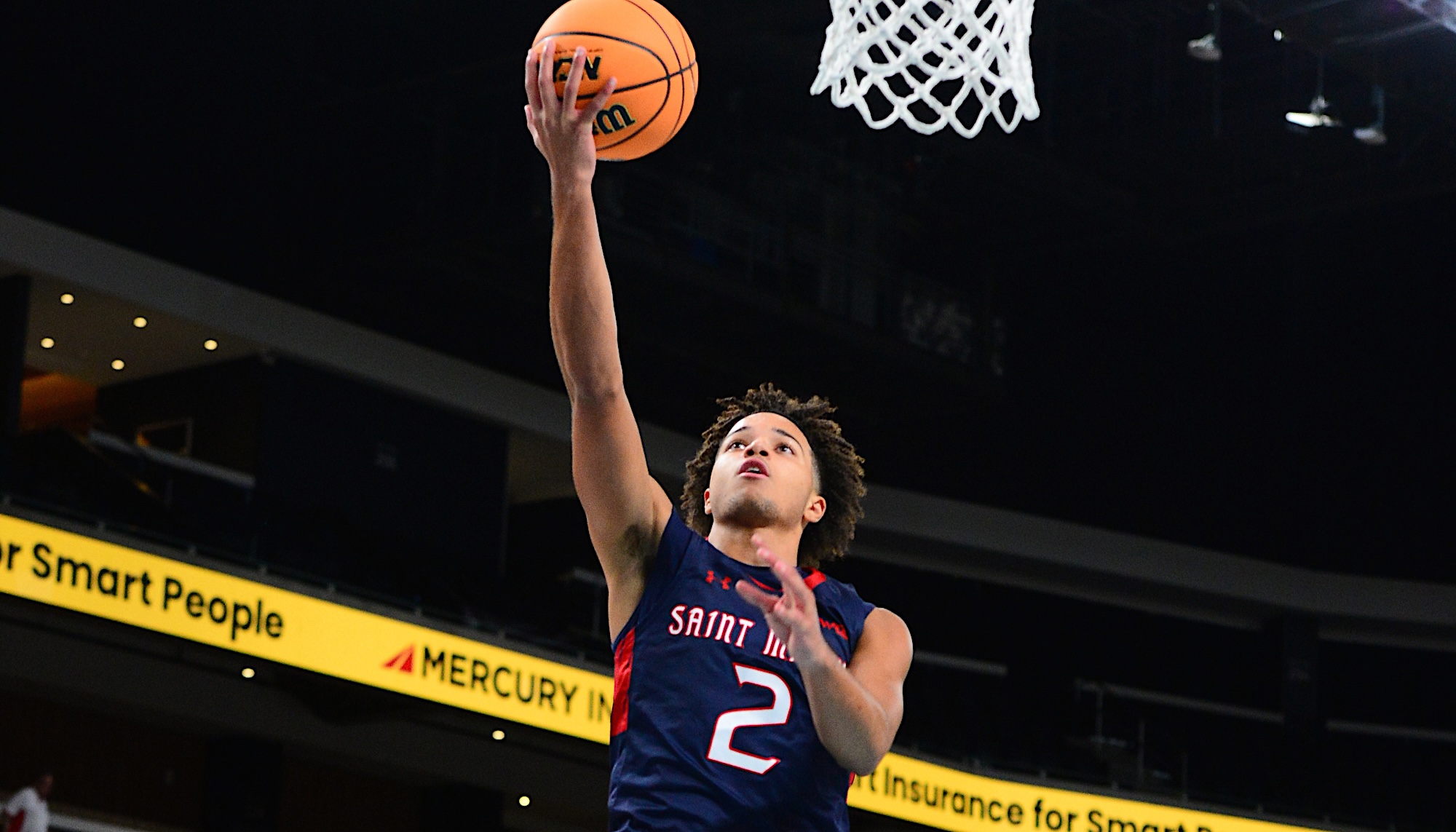 Jordan Ross shoots against USC in Acrisure Classic in November 2024