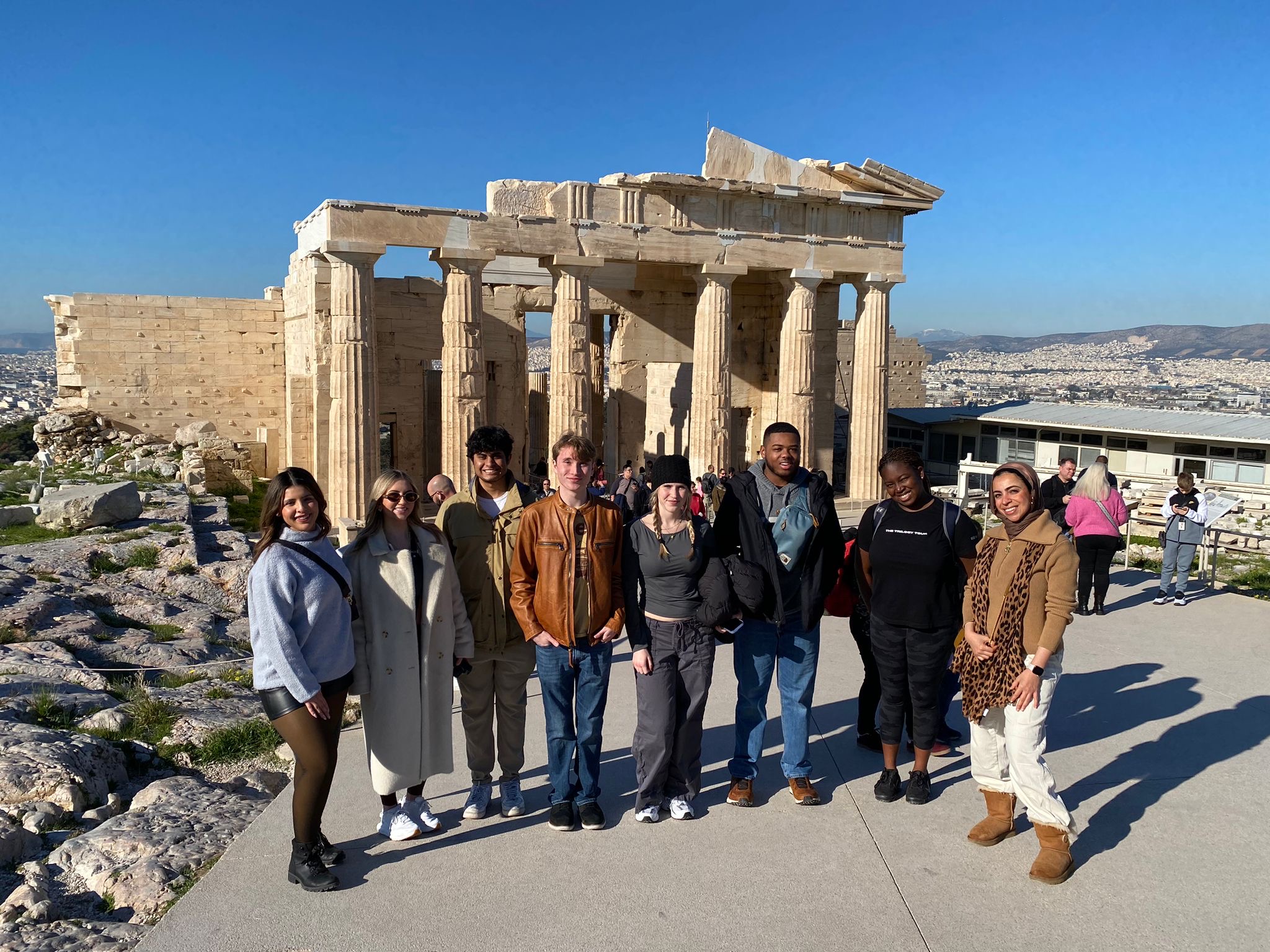 Group in Greece