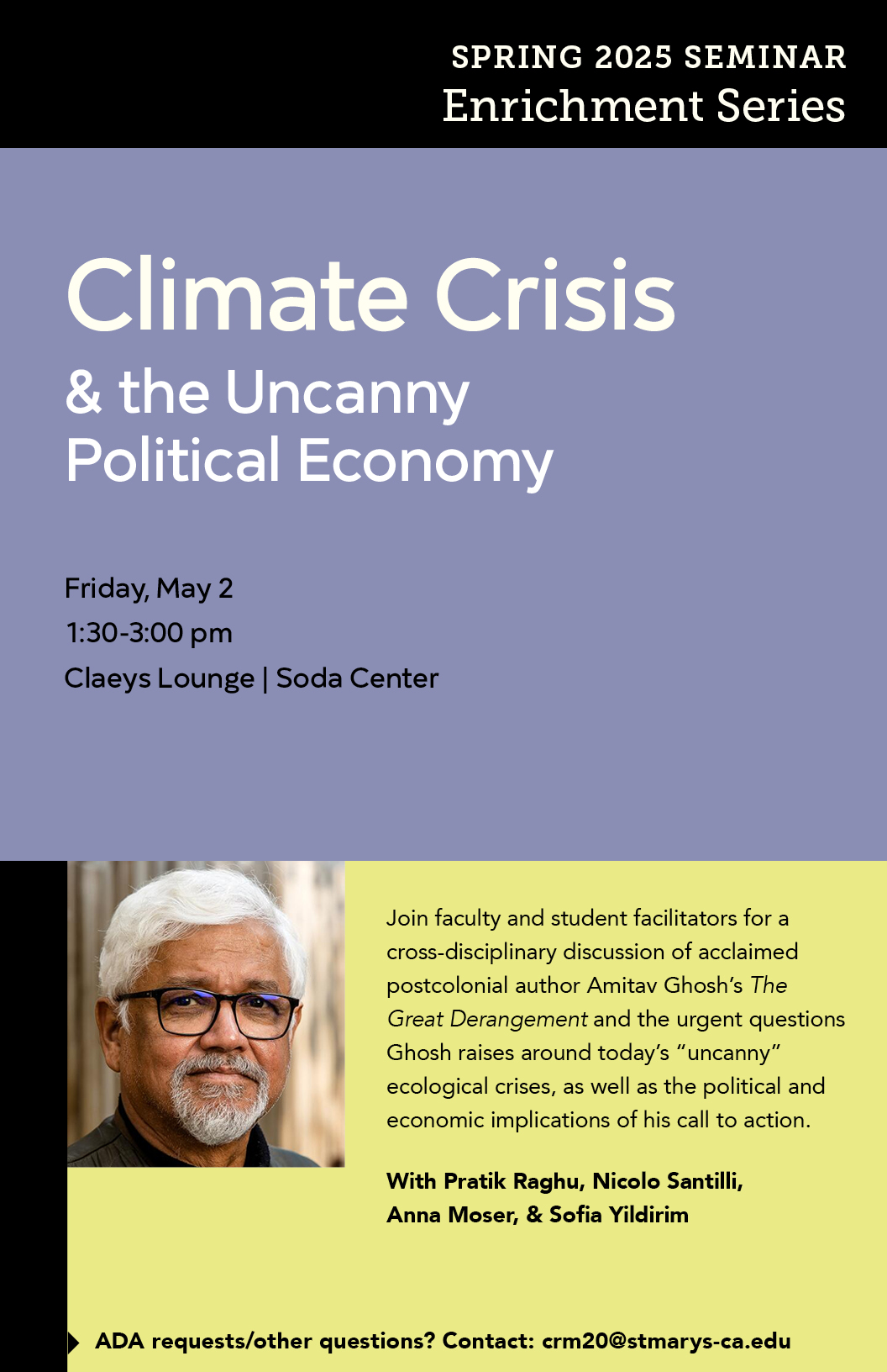 Climate Crisis flyer