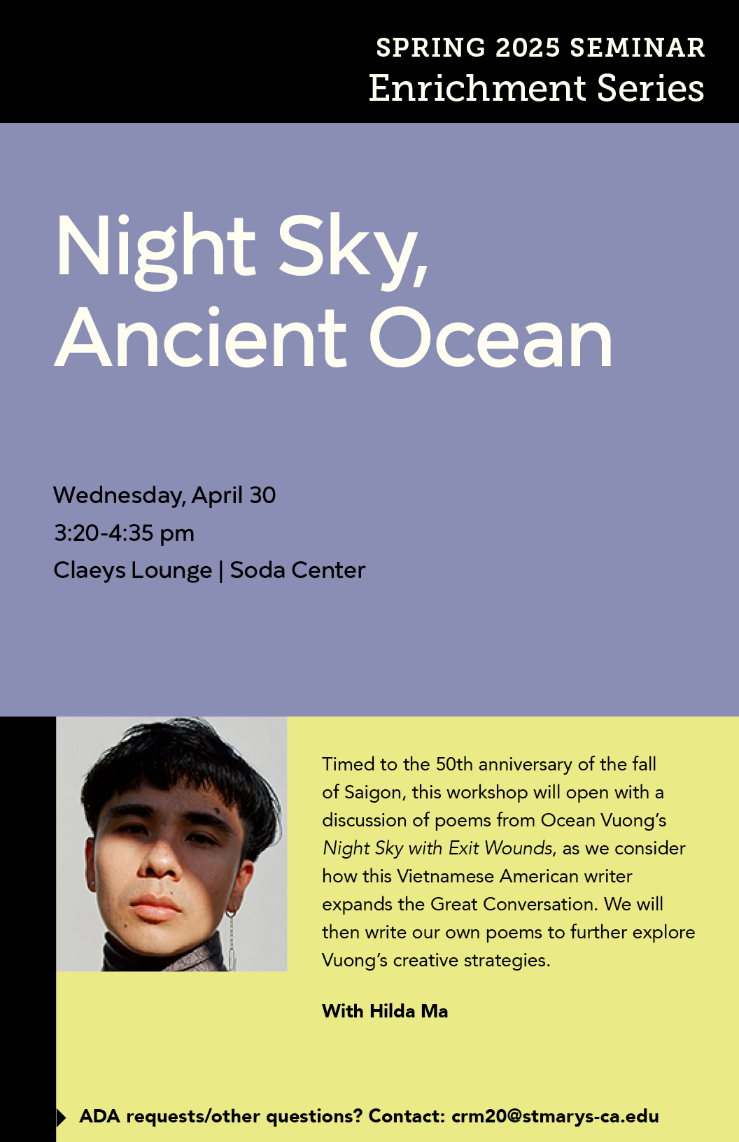 Ocean Vuong flyer