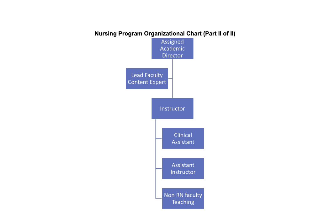Nursing Program Org Chart 2/2